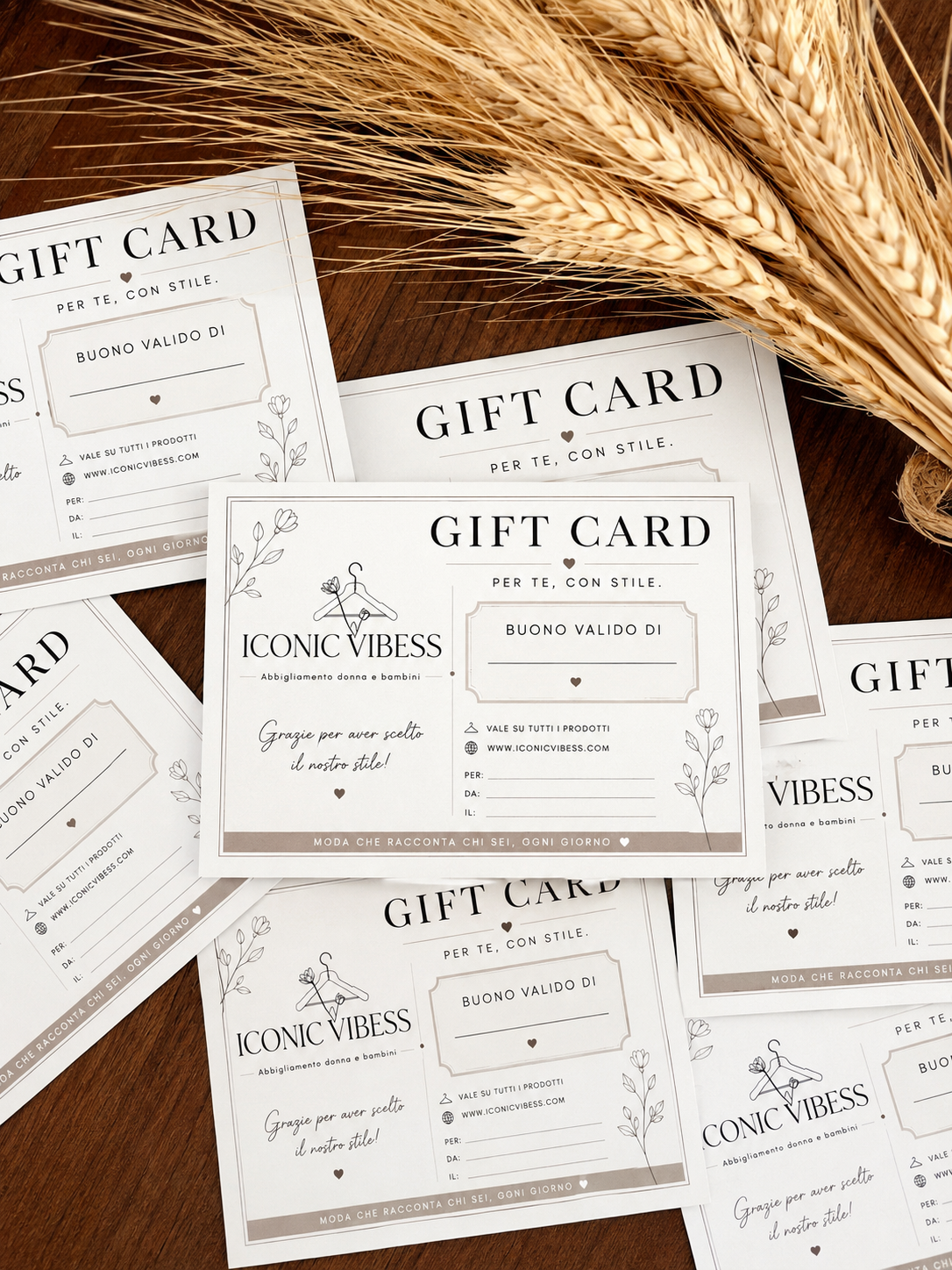 GIFT CARD (buono sconto)