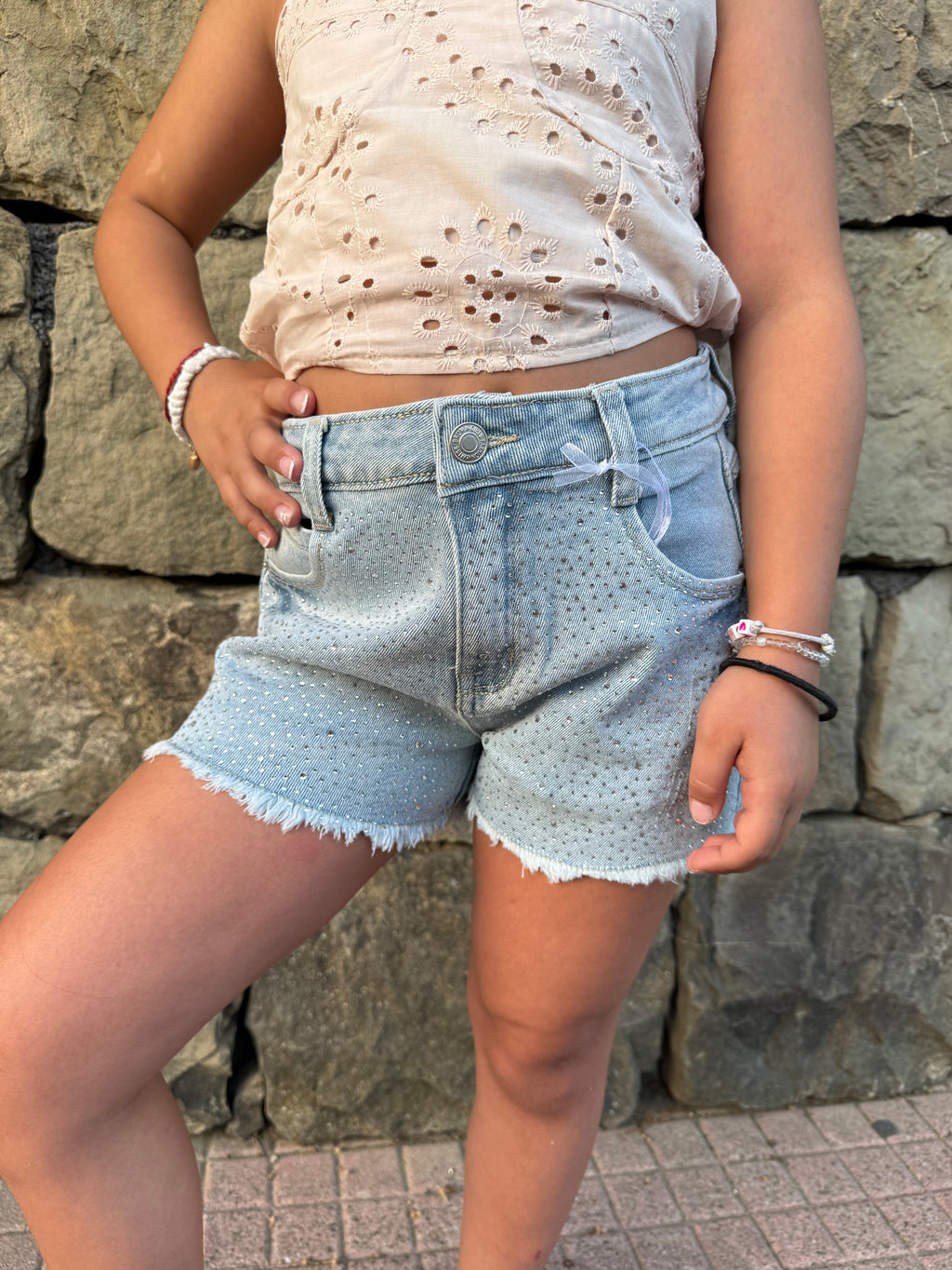 Pantaloncini gioiello