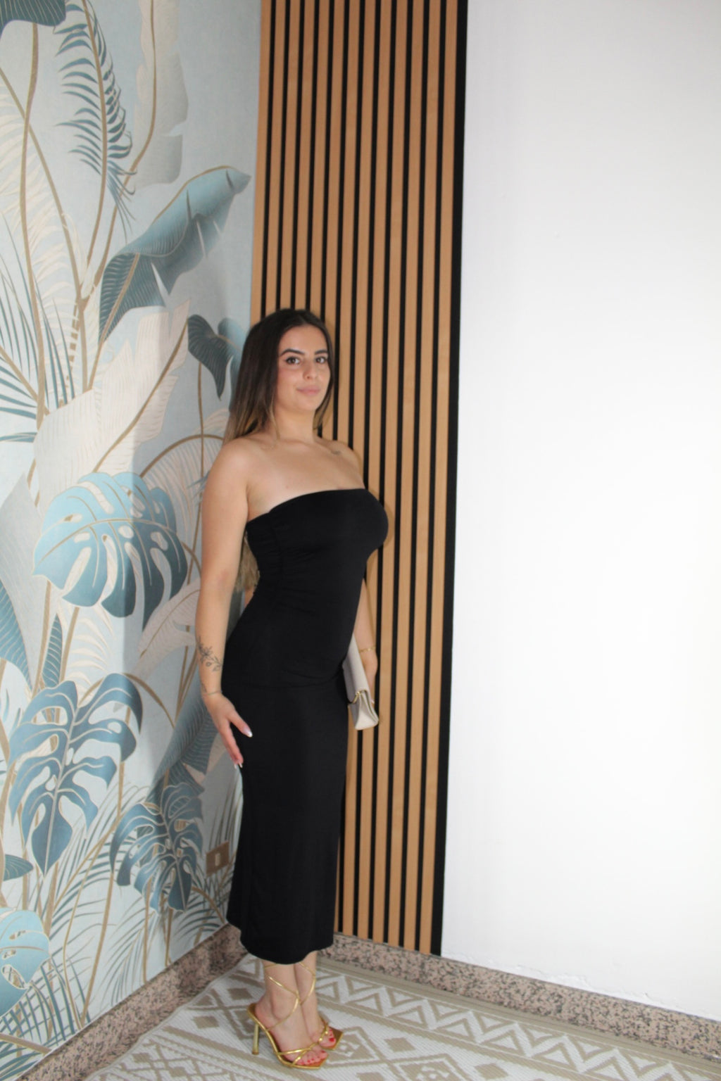 MIDI dress fascia