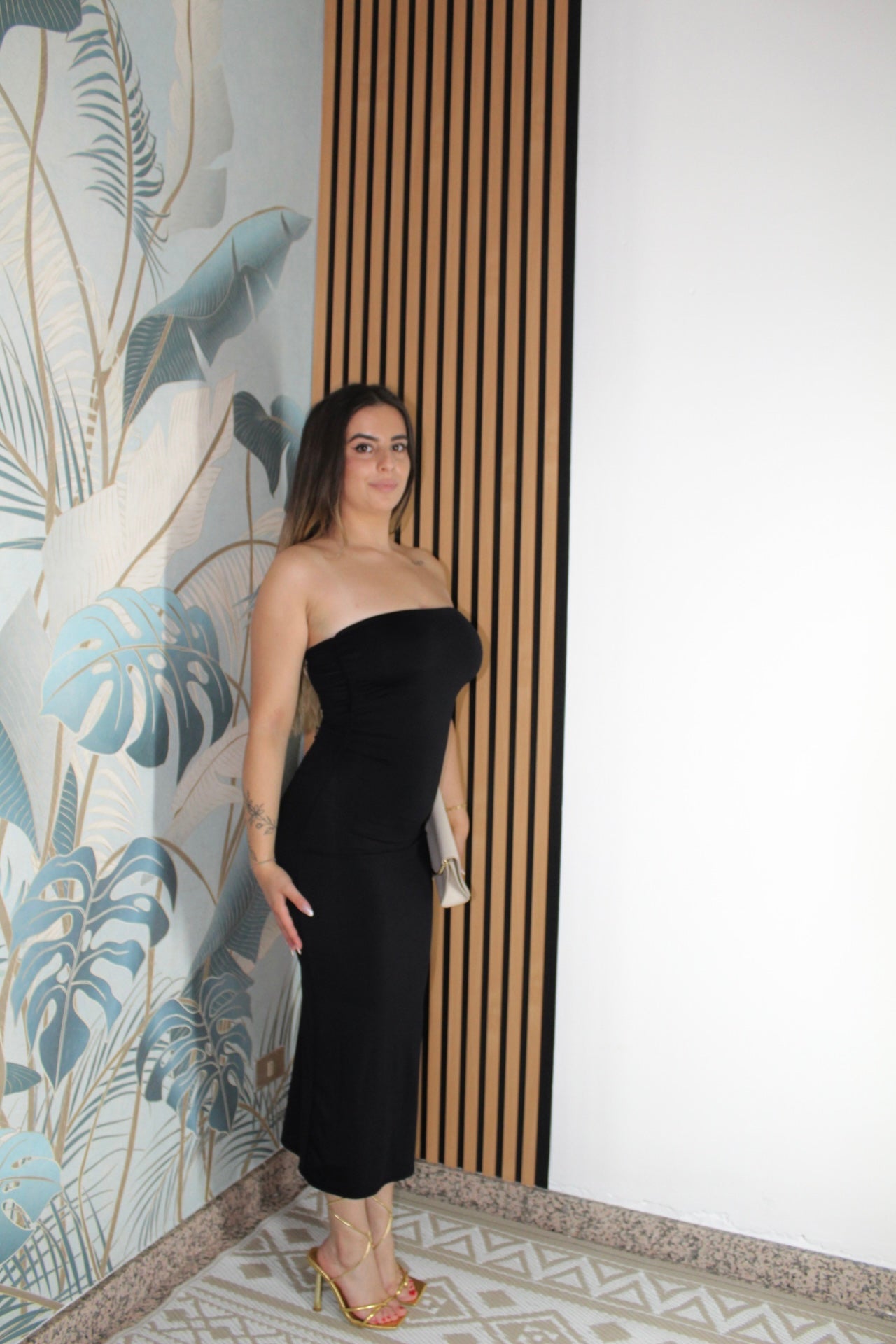 MIDI dress fascia